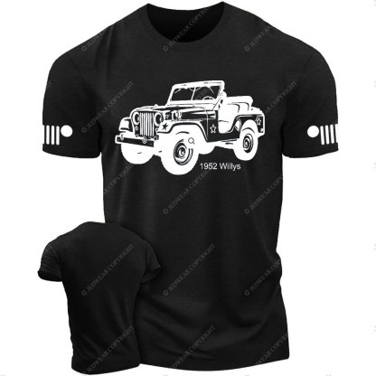 Willys Jp 1952 Classic Car T-Shirt