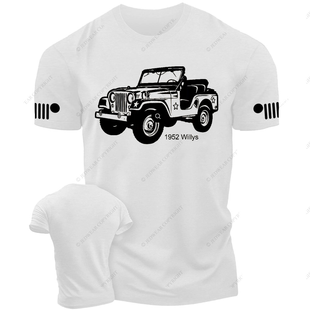 Willys Jp 1952 Classic Car T-Shirt