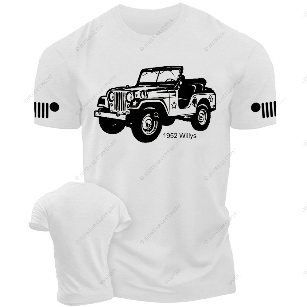 Willys Jp 1952 Classic Car T-Shirt