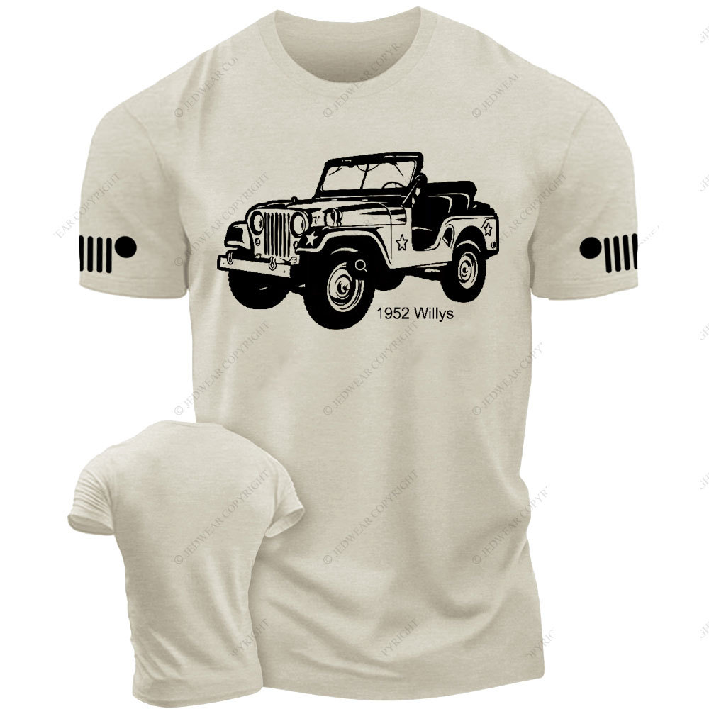 Willys Jp 1952 Classic Car T-Shirt