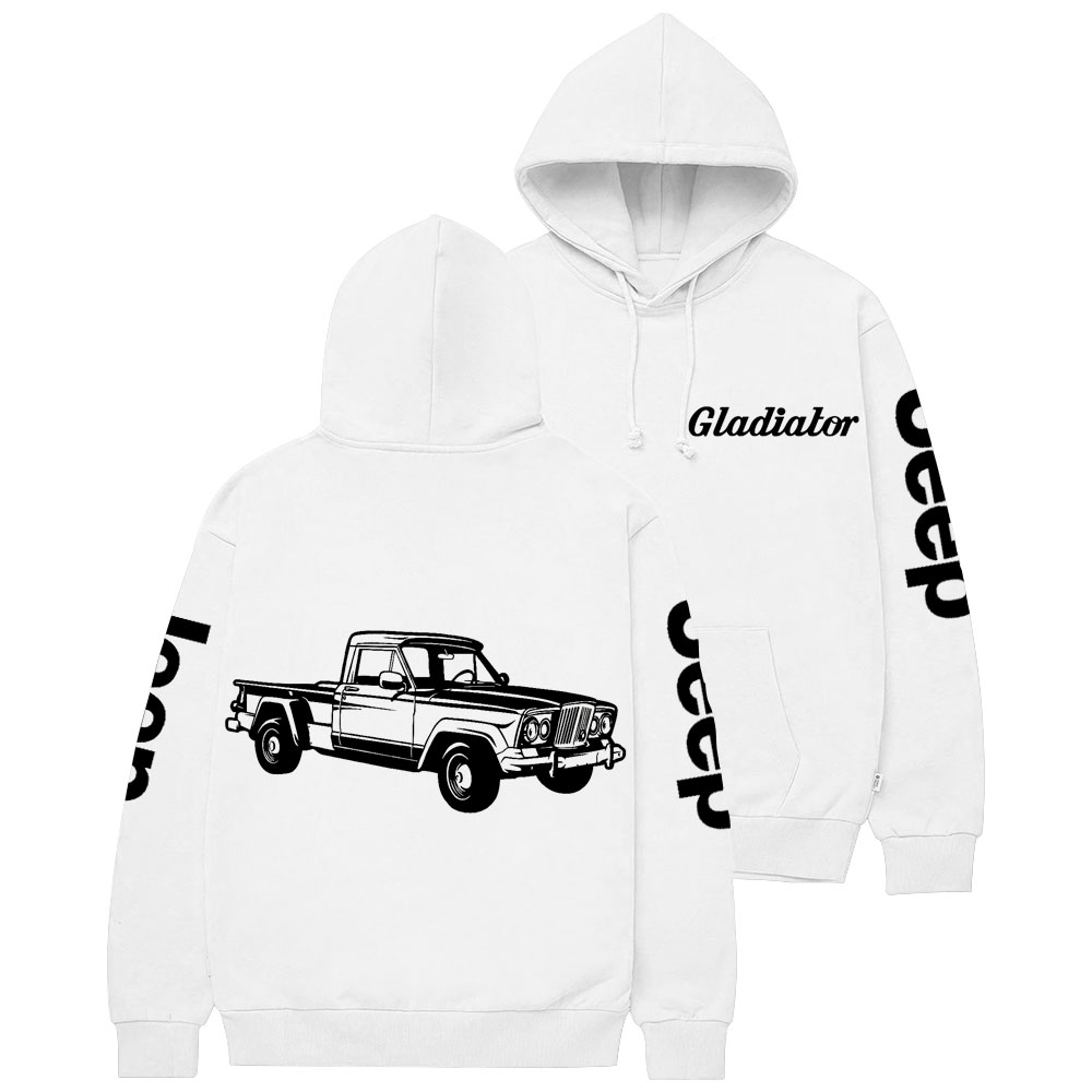 Jp Gladiator 1967 Classic Car Casual Hoodie