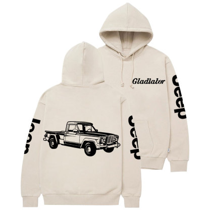 Jp Gladiator 1967 Classic Car Casual Hoodie