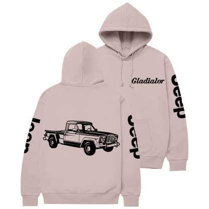 Jp Gladiator 1967 Classic Car Casual Hoodie