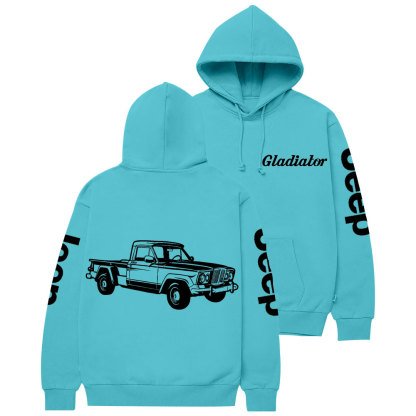 Jp Gladiator 1967 Classic Car Casual Hoodie