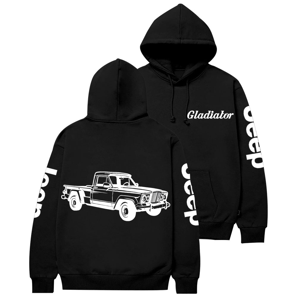 Jp Gladiator 1967 Classic Car Casual Hoodie
