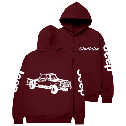 Jp Gladiator 1967 Classic Car Casual Hoodie