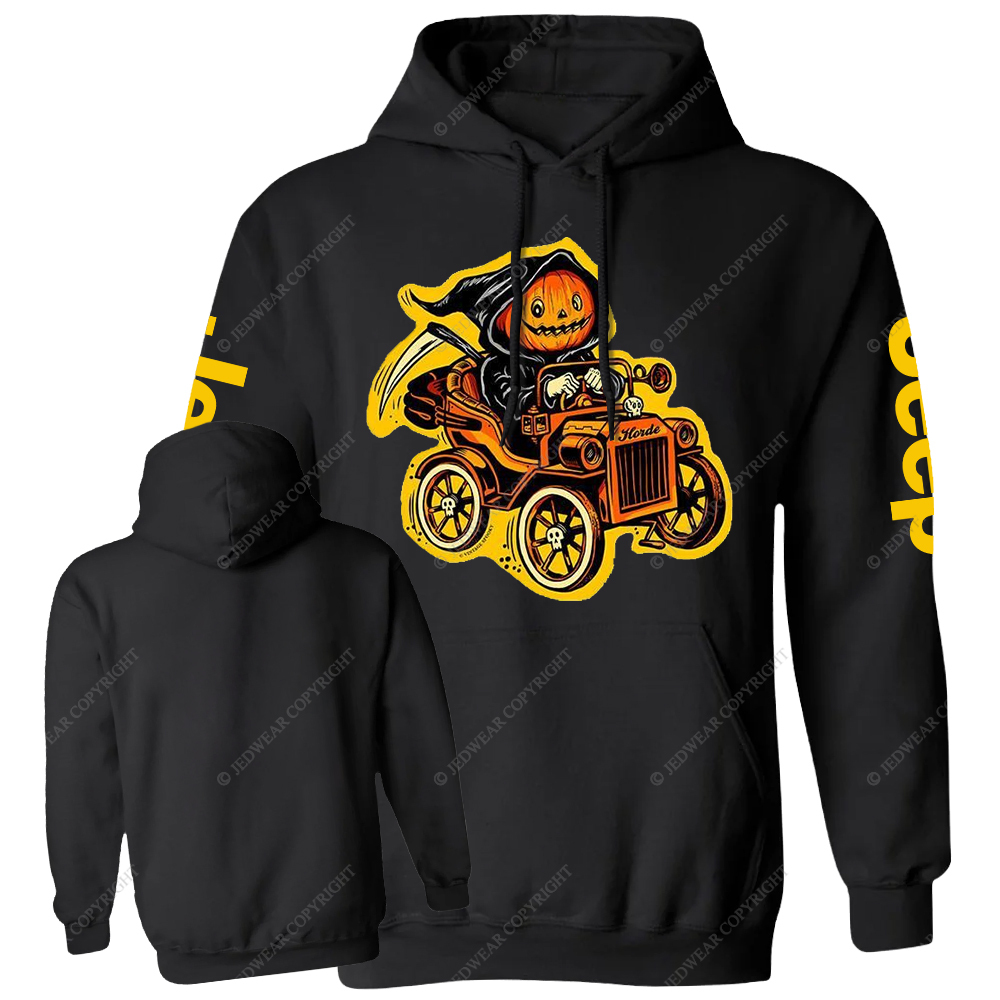 Halloween Grim Reaper Is Coming Jp Casual Hoodie