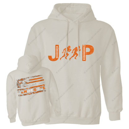 Tennessee Flag Baseball Jp Casual Hoodie