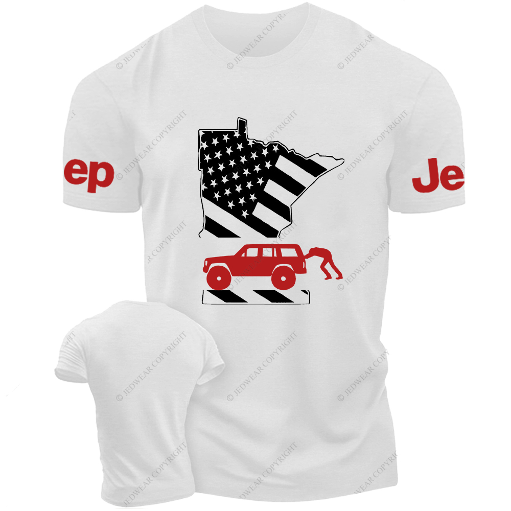 Cherokee American Flag Jp T-Shirt