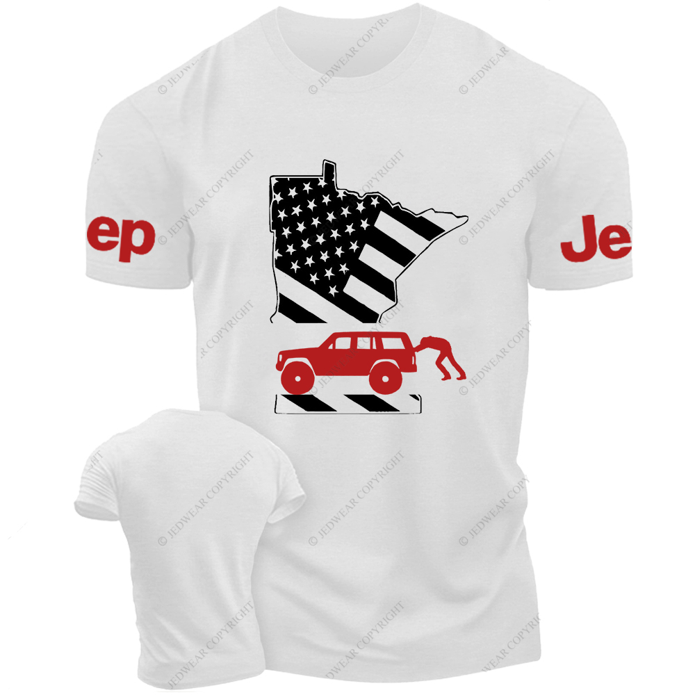 Cherokee American Flag Jp T-Shirt