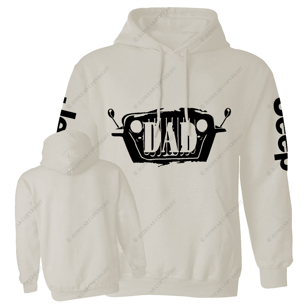 Dad Drive A Car Silhouette Jp Casual Hoodie