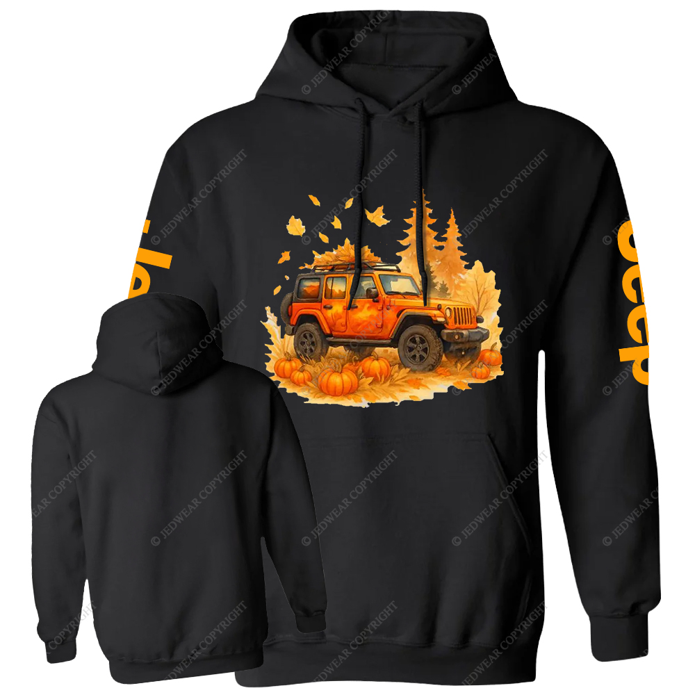 Fall Rustic Autumn Pumpkin Jp Casual Hoodie