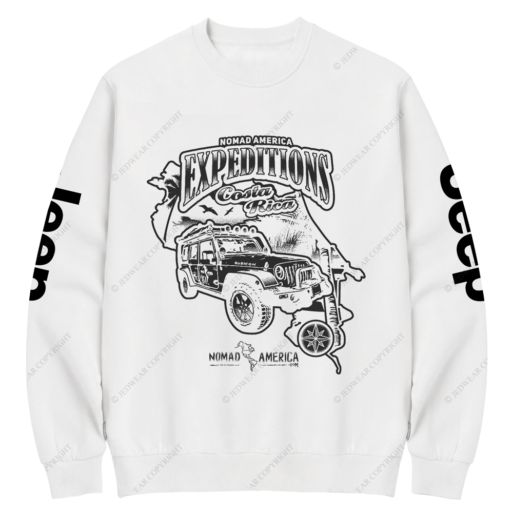 Nomad America Expeditions Costa Rica Jp Crew Neck Sweatshirt