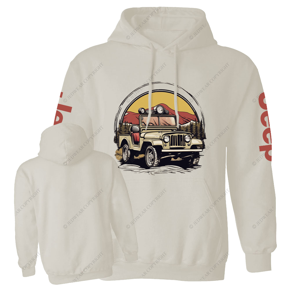 Wrangler JK Mountain Jp Casual Hoodie