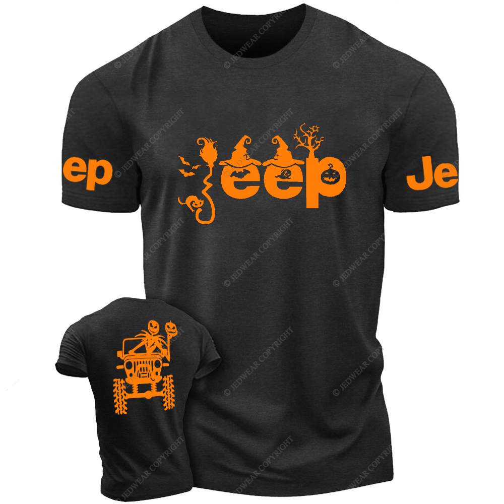 Pumpkin Halloween Skull Jp T-Shirt