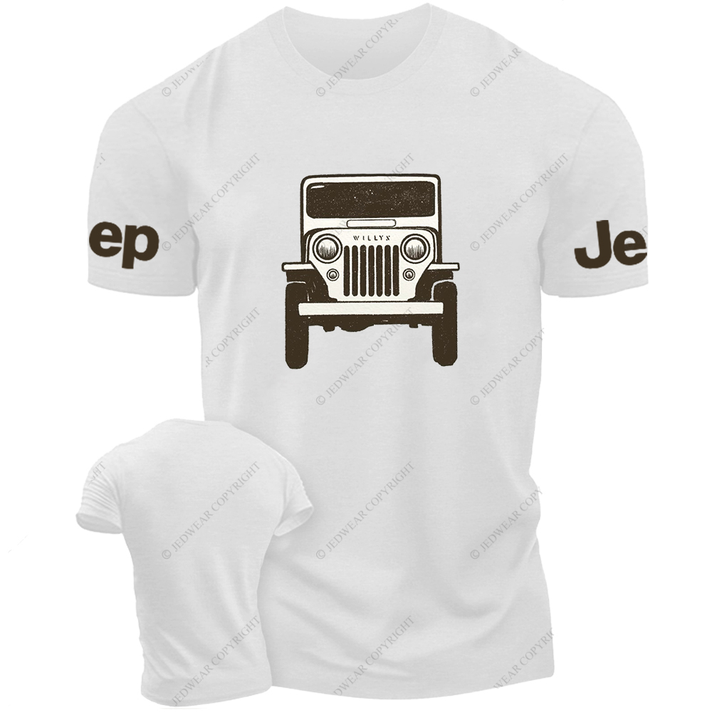 Willys Colored Pencil Drawing Jp T-Shirt
