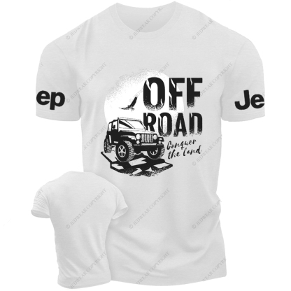 Vintage Off-Road Conquer The Land With C121 Road Truck Jp T-Shirt
