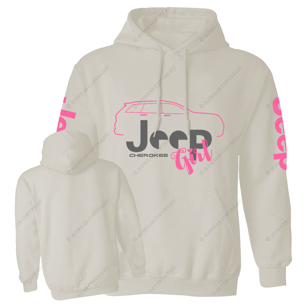 Pink Cherokee Girl Jp Casual Hoodie