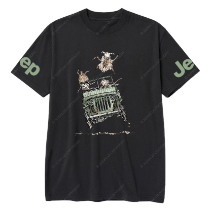 Green CJ With Sheep Jp T-Shirt