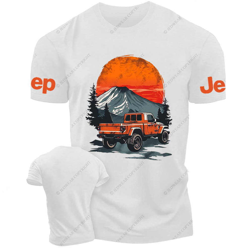 Gladiator Sunset Mountain Silhouette Jp T-Shirt