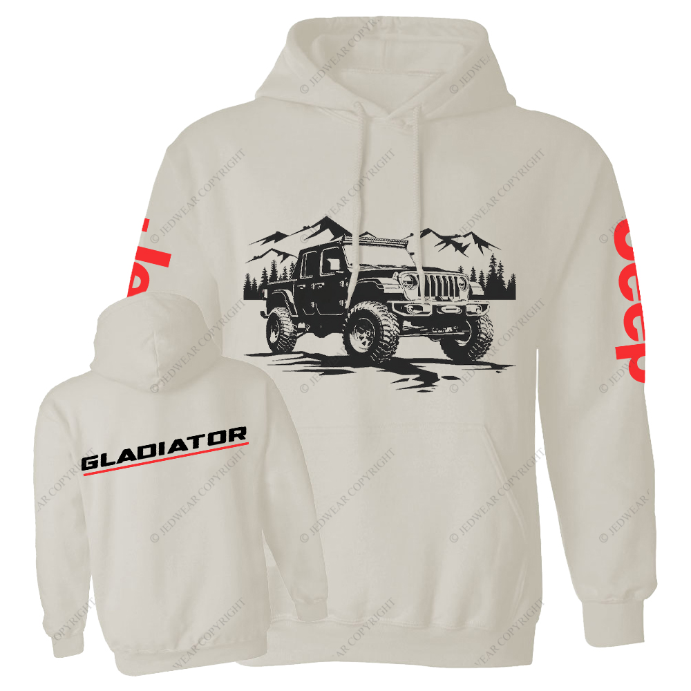 Wild Off-Roader Gladiator Rubicon Adventure Truck Jp Casual Hoodie