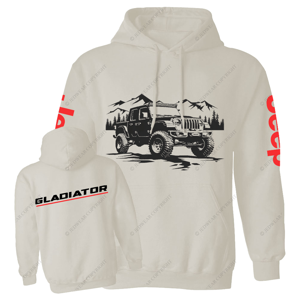 Wild Off-Roader Gladiator Rubicon Adventure Truck Jp Casual Hoodie