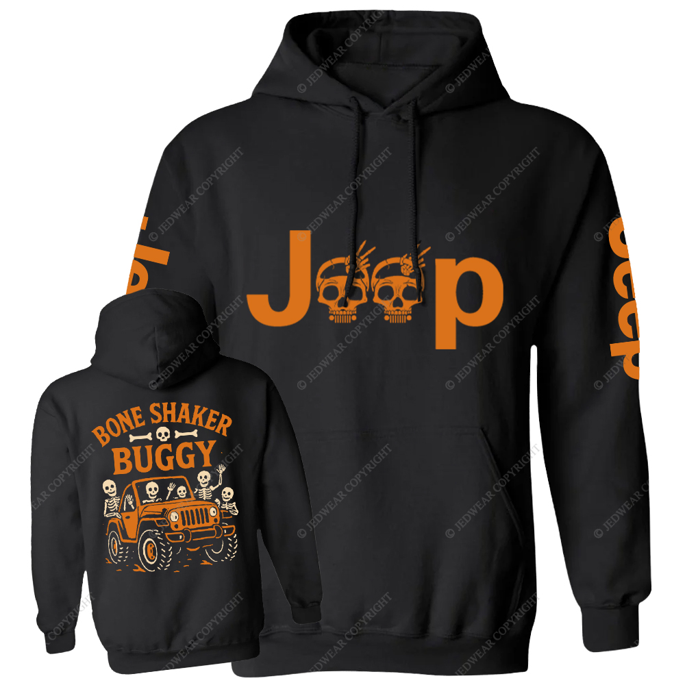 Bone Shaker Buggy Halloween Jp Casual Hoodie