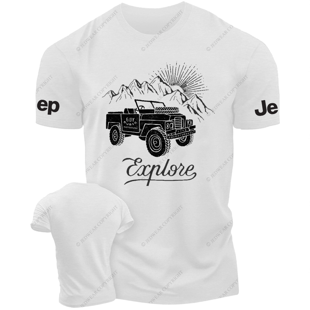 Explore Sun Mountains Hand Painted  JP T-Shirt