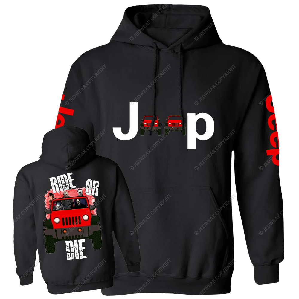Ride Or Die Halloween Jp Casual Hoodie
