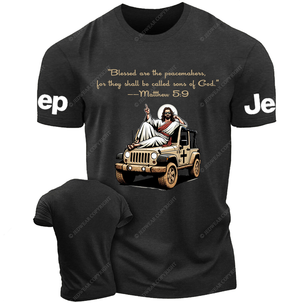 Blessed Are The Peacemakers Religion Jesus Jp T-Shirt