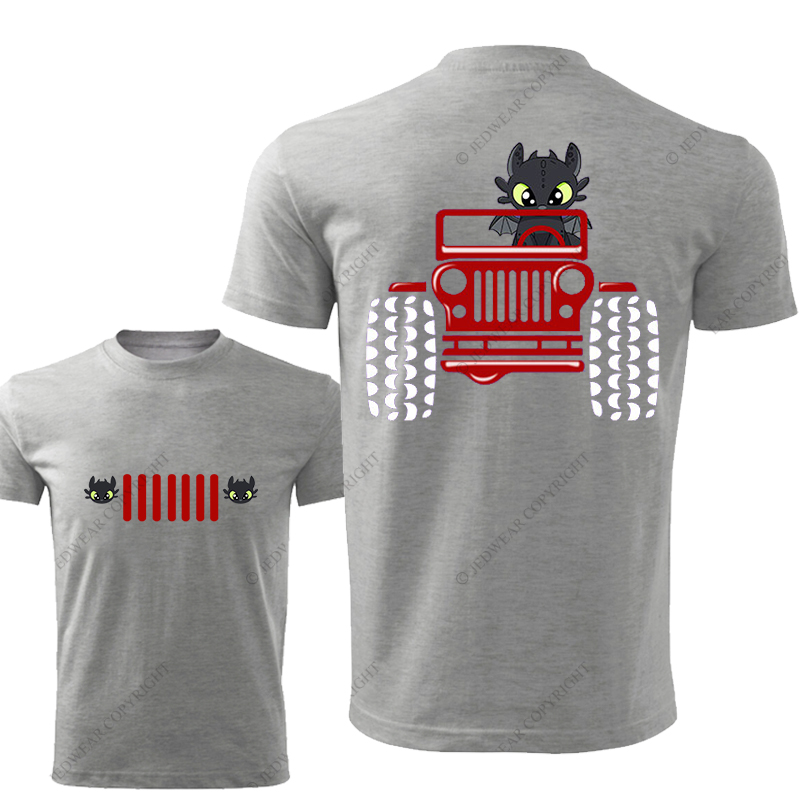 Halloween A Little Bat Is Driving A Car Jp T-Shirt