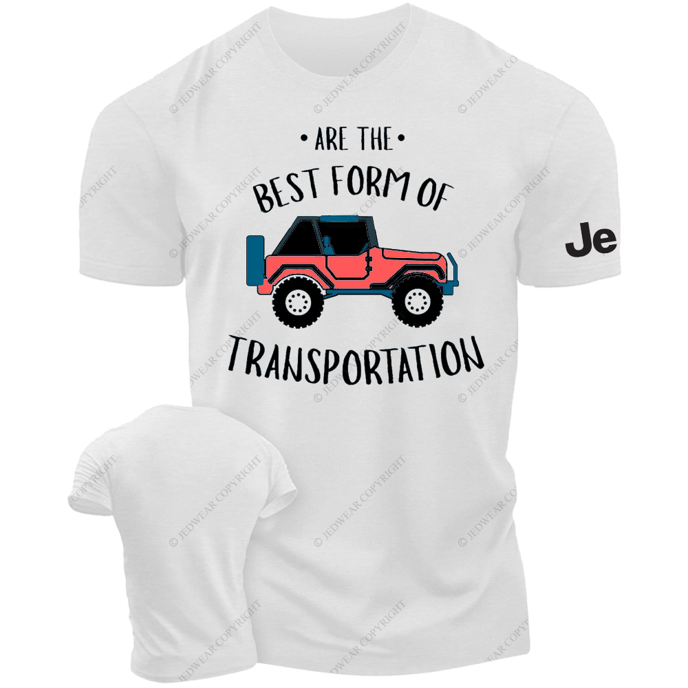Old Jp Best Form Of Transportation JP T-Shirt