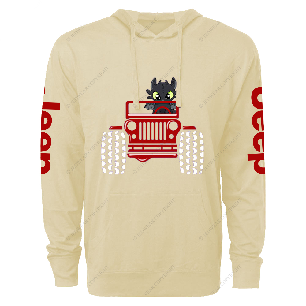 Halloween A Little Bat Is Driving A Car Jp Lightweight Hoodie