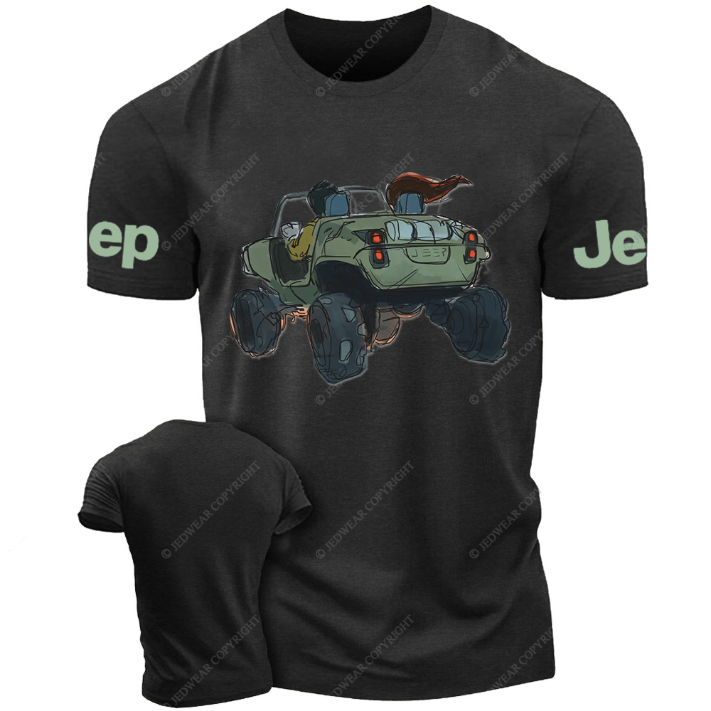 Off-Road Adventure Vehicle Girl Jp T-Shirt