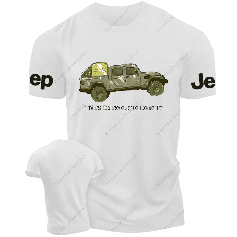Things Dangerous To Come To Colorful Hand-Painted Jp T-Shirt