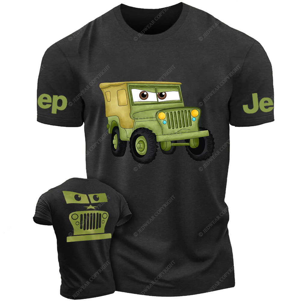 Cars Watercolor Cute Cartoon Funny Jp T-Shirt