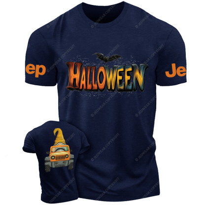 Halloween Gnome Oil Painting Design Jp T-Shirt