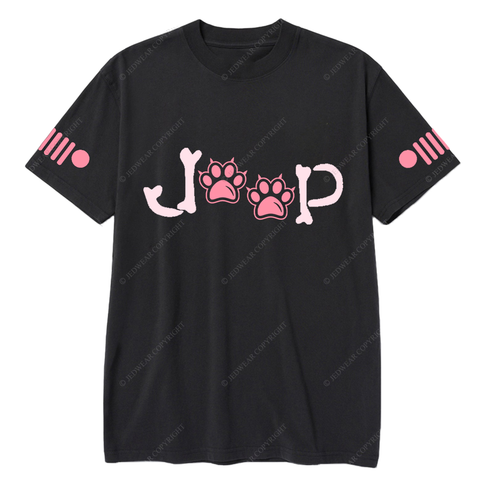 Pink Cat Paw Jp T-Shirt