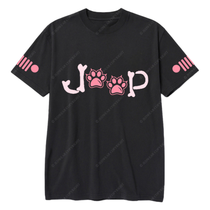 Pink Cat Paw Jp T-Shirt