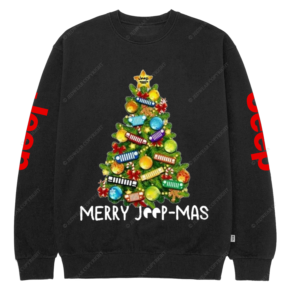 Merry Christmas Tree Christmas Gifts For Lover Jp Crew Neck Sweatshirt