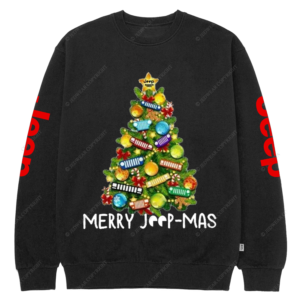 Merry Christmas Tree Christmas Gifts For Lover Jp Crew Neck Sweatshirt