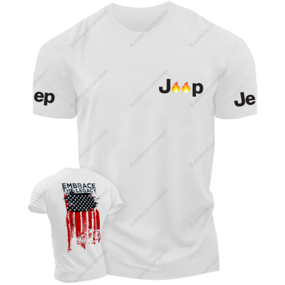 American Flag Embrace The Legacy JP T-Shirt