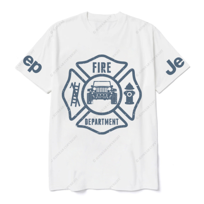 Fire Department  Fire Ladder Fire Hydrant  Jp T-Shirt