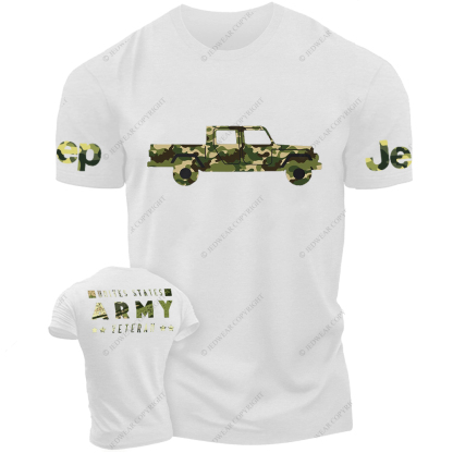  Green Camo Gladiator Truck Camouflage Camo Truck Lovers Jp T-Shirt