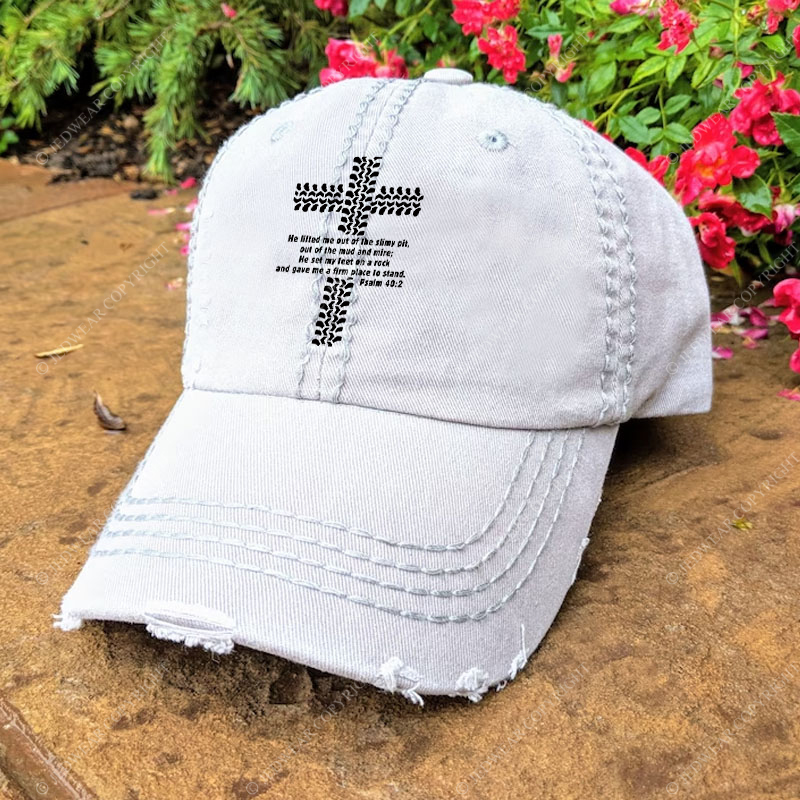 Religion Cross Jesus Bible Wheelmarks Psalm Jp Baseball Cap