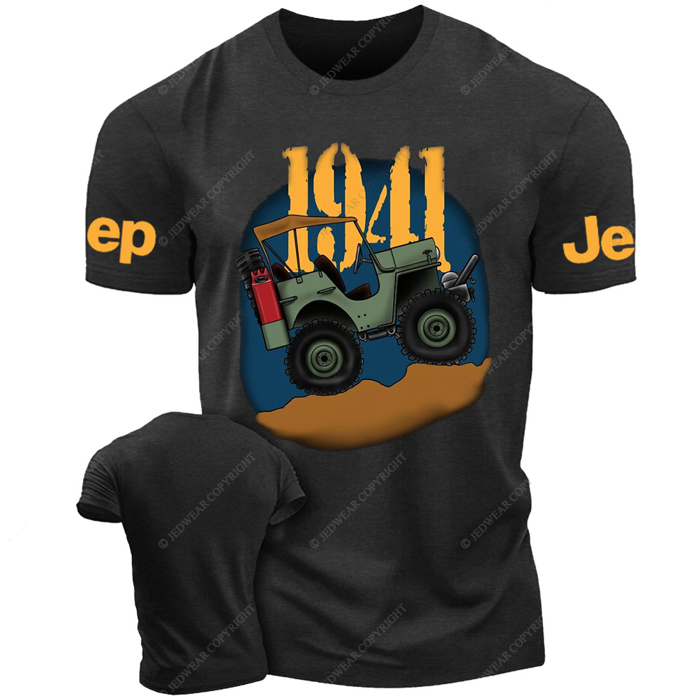 Cartoon 1941 Off-Road Vehicle Jp T-Shirt