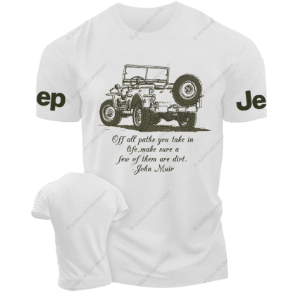 Willys Vintage US Military Offroader 4x4 Jp T-Shirt