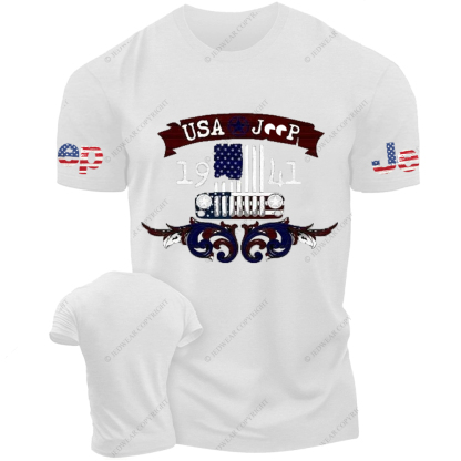 USA American Flag Military Star 1941 Jp T-Shirt