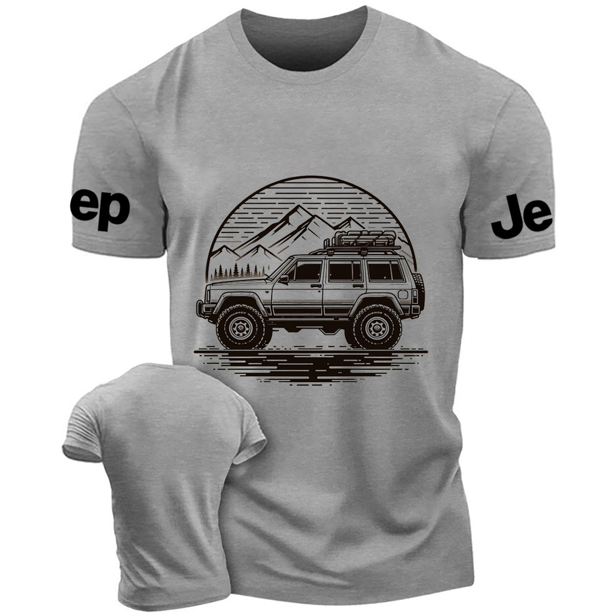 Jp Cherokee XJ 4 Liter Printed T-Shirt