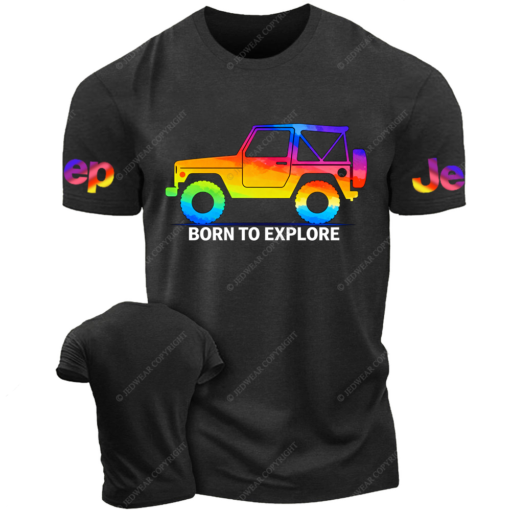 Born To Explore Jp T-Shirt